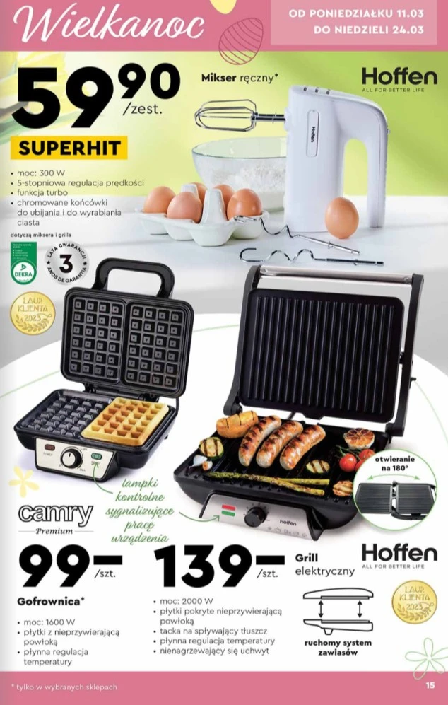 Wyprzedaż w sklepach Biedronka pomysł na prezent wielkanoc