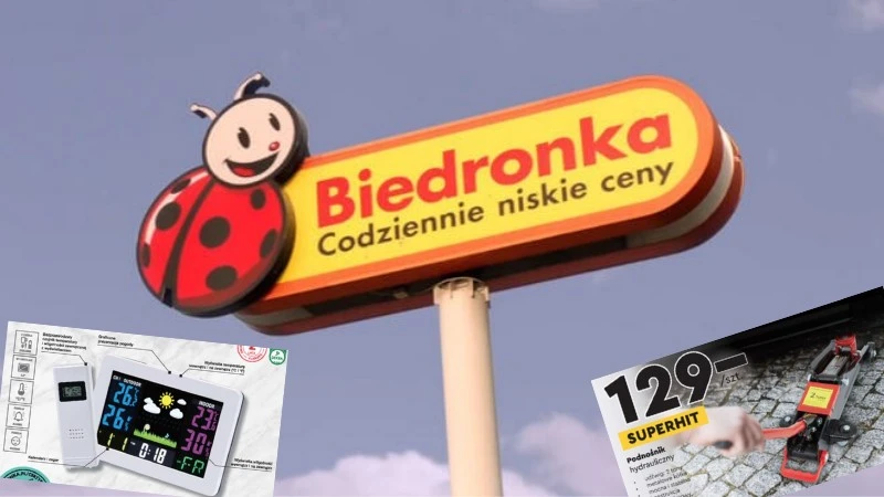 Od poniedziałku w Biedronce tania elektronika, później gadżety do samochodu