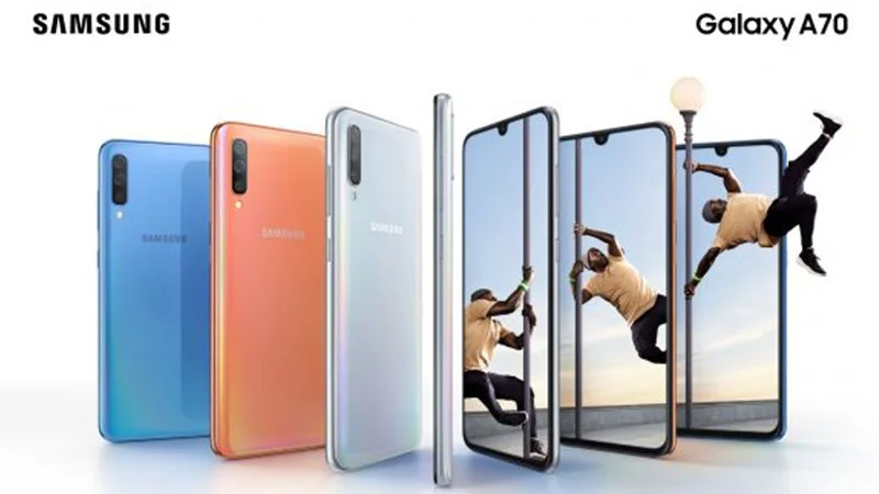 Samsung Galaxy A70s to pierwszy smartfon z aparatem 64 Mpix