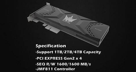 Galaxy Heracles – dysk SSD osiągający prędkość 1600 MB/s