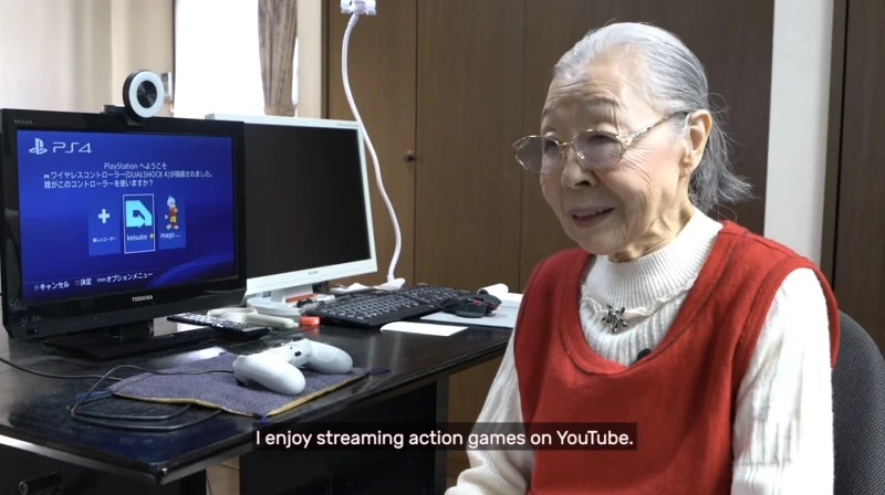 90-latka z Japonii kocha gry. „Grająca babcia” w Księdze Rekordów Guinnessa