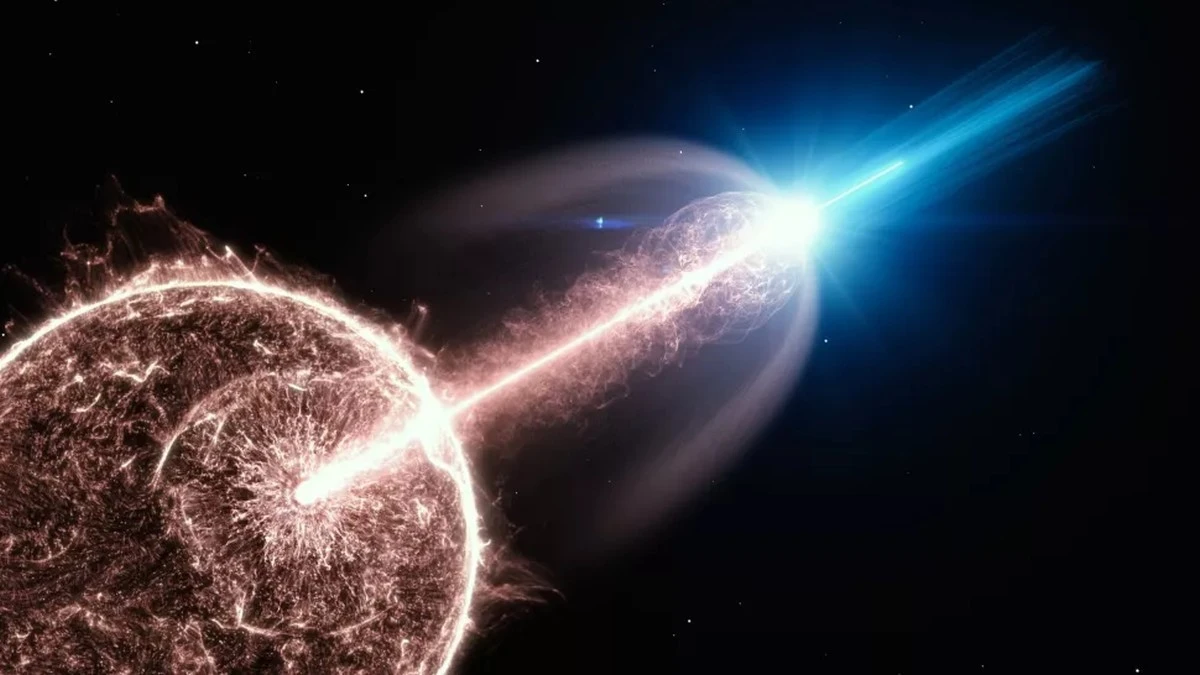 Tak wyglądałby kosmos, gdybyś widział promieniowanie gamma