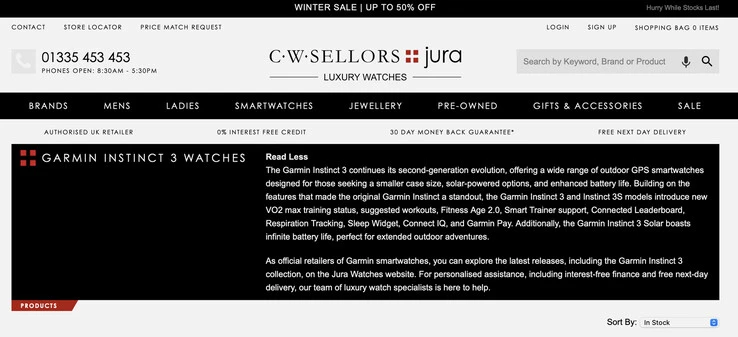 Nowe zegarki Garmin Instinct 3 i 3S w drodze jura watches uk wyciek