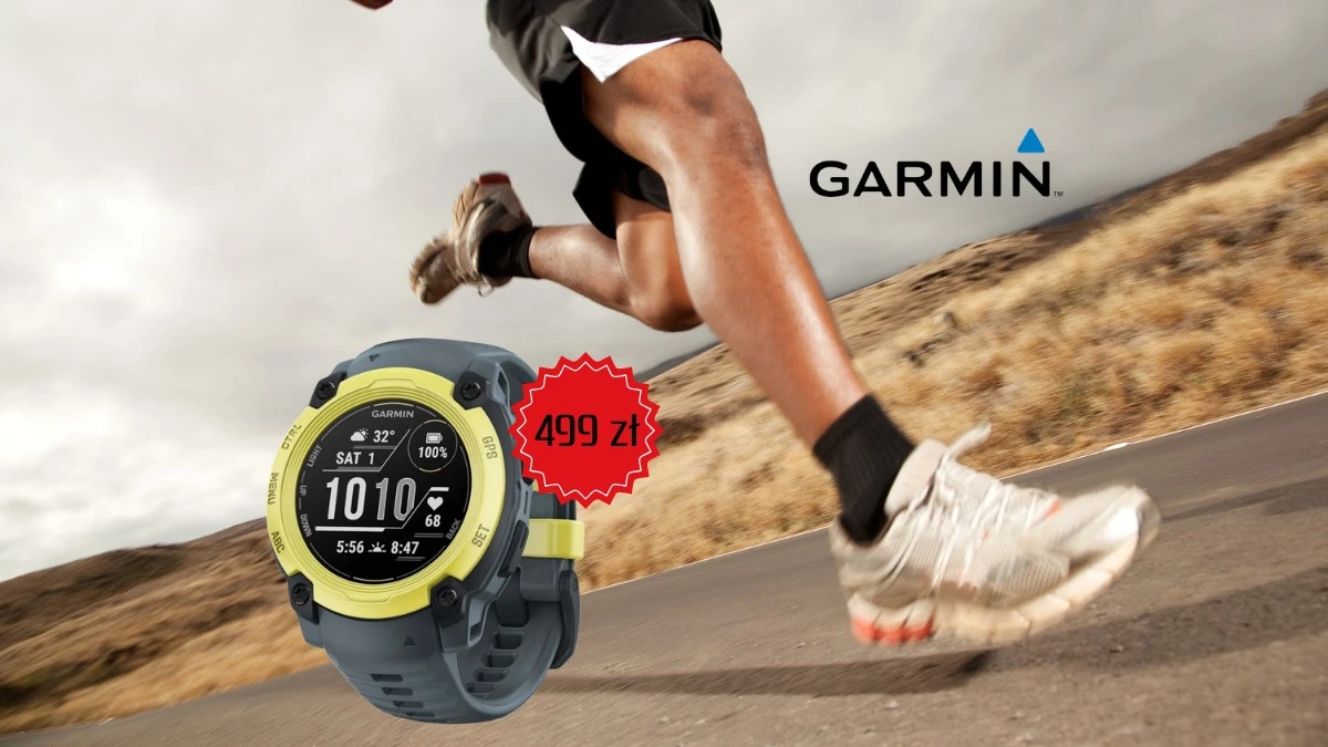Garmin za 499 zł w szalonej promocji. Bateria wystarczy na 16 dni
