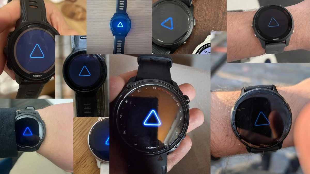 Niebieski trójkąt śmierci? Garmin uporał się z przyczyną problemu i proponuje rozwiązania