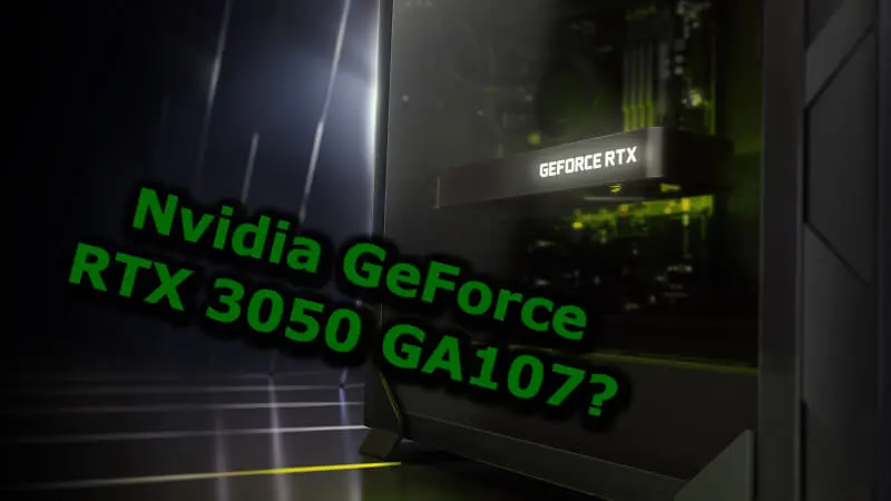 Nowa wersja Nvidia GeForce RTX 3050. Chip z mniejszym zapotrzebowaniem na energię