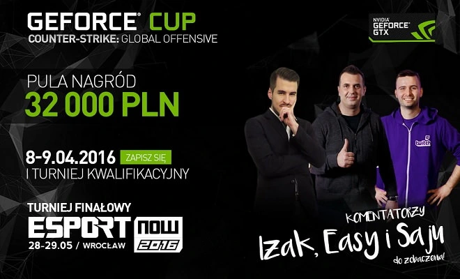 Ruszyły zapisy do turnieju GeForce Cup w CS:GO