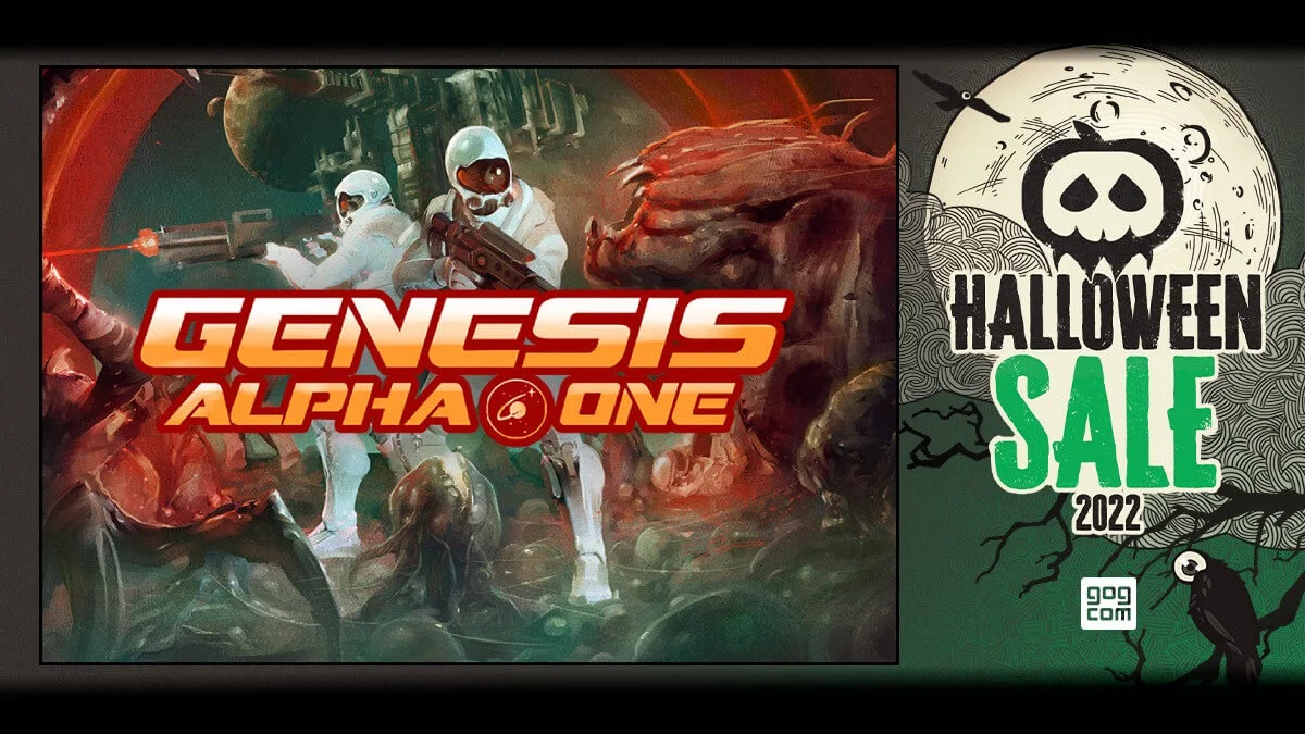 Kosmiczny sandbox akcji Genesis Alpha One za darmo na GOG z okazji Halloween Sale 2022