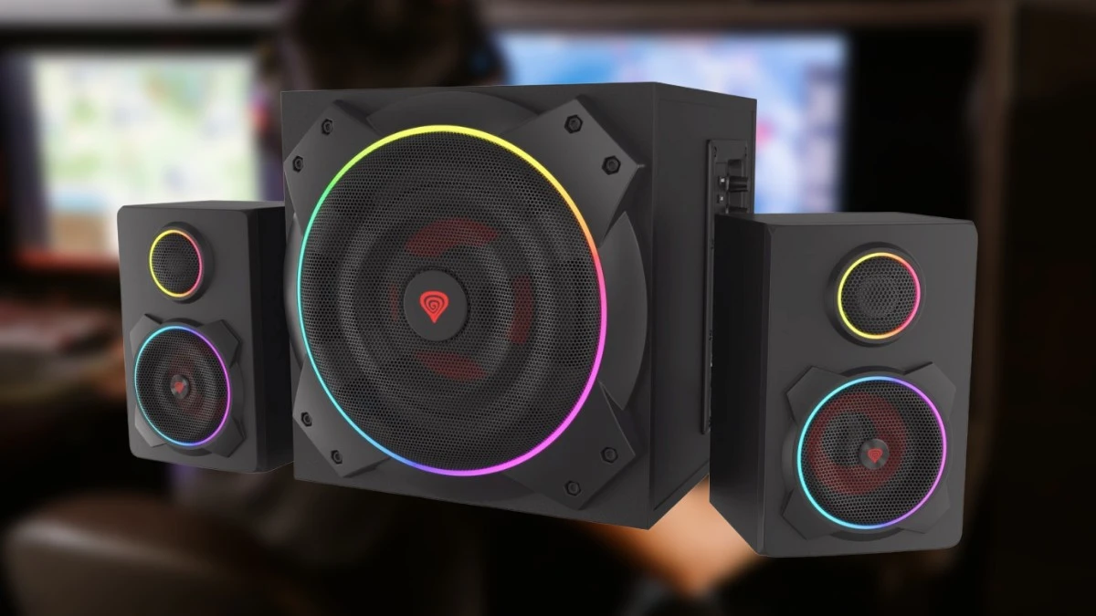 Genesis Helium 800 BT to głośniki 2.1 z Bluetooth i ARGB