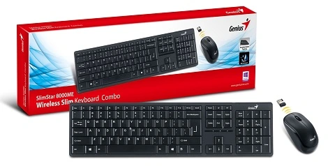 Genius prezentuje wodoodporną klawiaturę i bezprzewodową mysz!