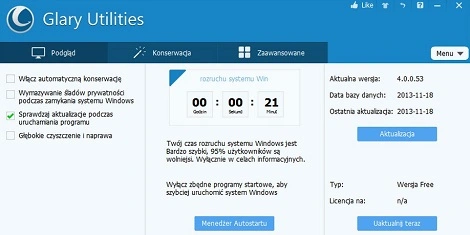 Wydano nową wersję Glary Utilities – oprogramowania do optymalizacji systemu