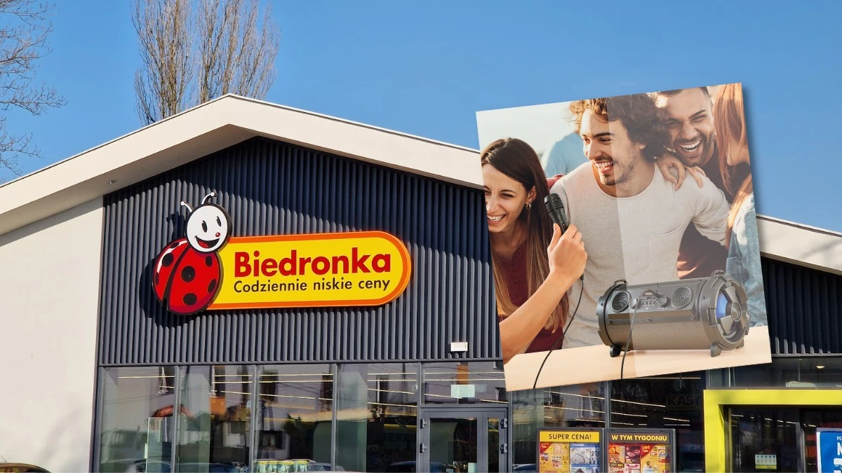 Tani jak barszcz głośnik do karaoke z mikrofonem w Biedronce