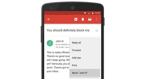 Gmail wprowadza blokowanie niechcianych adresów