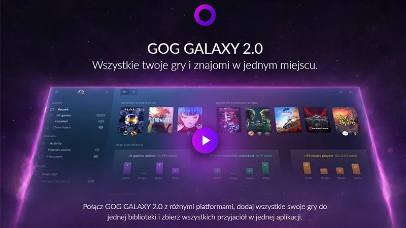 GOG Galaxy 2.0 już niedługo wyjdzie z fazy beta testów