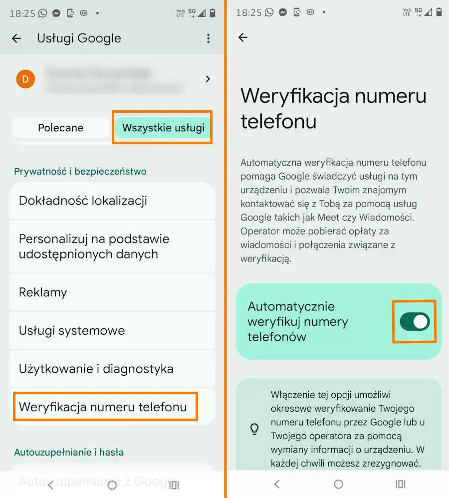 Google po cichu przypisuje Twój numer telefonu do kont. Wyłącz to