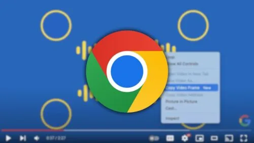 Google Chrome pozwala teraz na łatwe kopiowanie klatek wideo