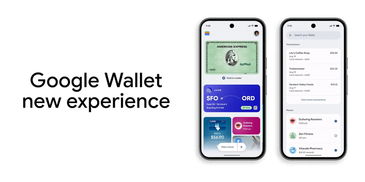 google wallet widok