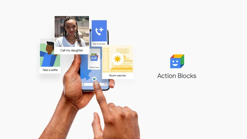 Google ułatwia obsługę Androida dzięki Action Blocks. Seniorzy to pokochają