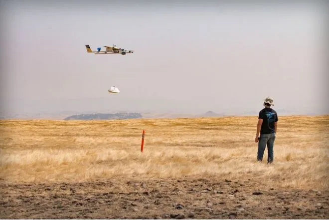 Drony Google będą dostarczać… burrito