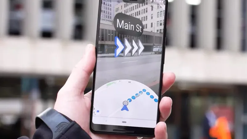 Efekt AR w Google Maps wyświetli Ci wskazówki dojazdu w prawdziwym świecie
