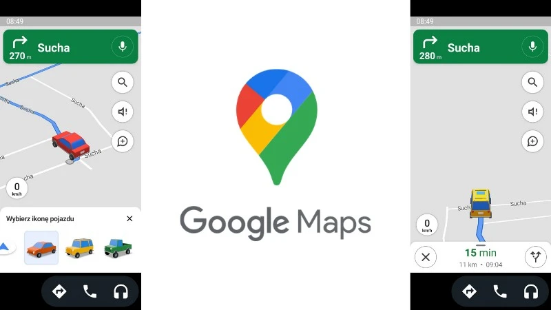 Jak zmienić ikonę pojazdu w Mapach Google? Nowa funkcja już działa na Androidzie