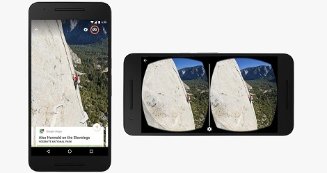 Google Street View ze wsparciem dla wirtualnej rzeczywistości