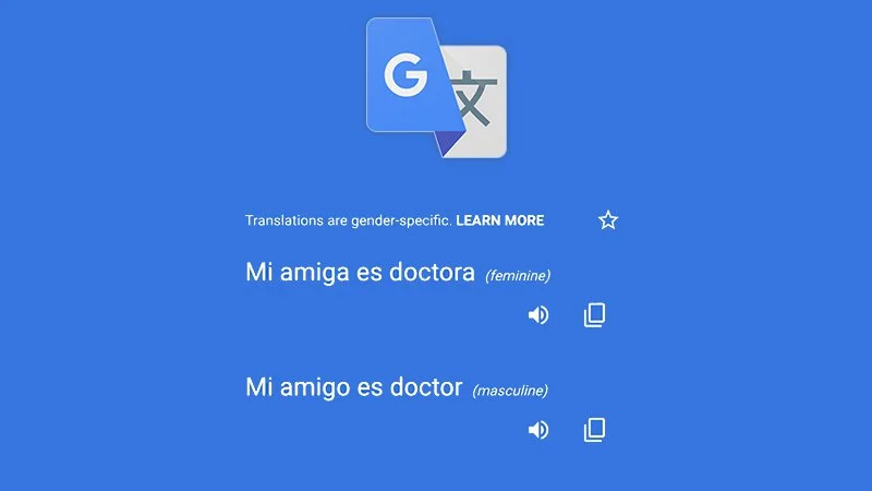 Tłumacz Google z usprawnioną sztuczną inteligencją. Koniec ze stronniczością płciową w tłumaczeniu