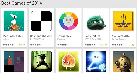 Które gry na Androida są najlepsze? Google podpowiada