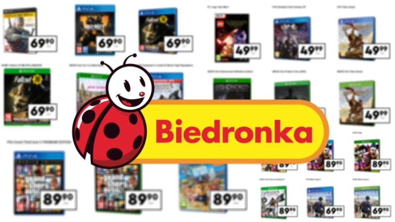 Wyprzedaż gier w Biedronce już 7 grudnia. Lista gier