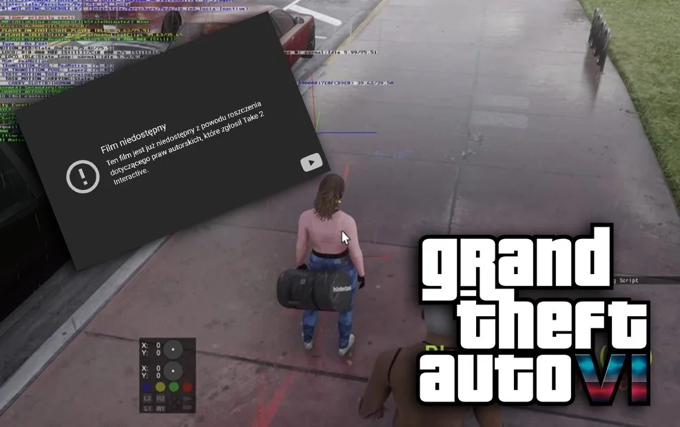 Rockstar usuwa filmy z GTA VI, a leaker zapowiada udostępnienie kolejnych materiałów