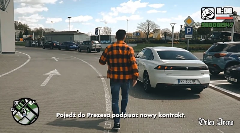 GTA: Wisła Płock. Film o kontrakcie Piotra Tomasika robi furorę w sieci