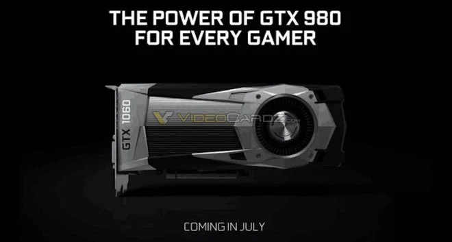 Wyciekła specyfikacja GeForce’a GTX 1060