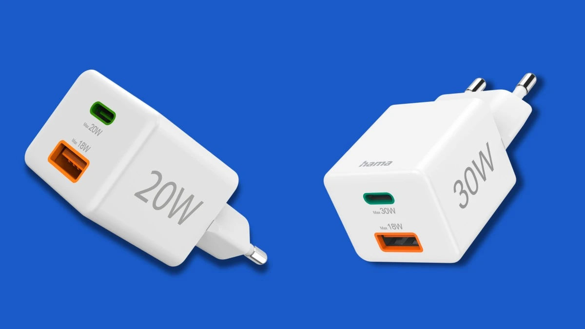 Hama wprowadza do sprzedaży mini ładowarki o mocy 20 i 30 W