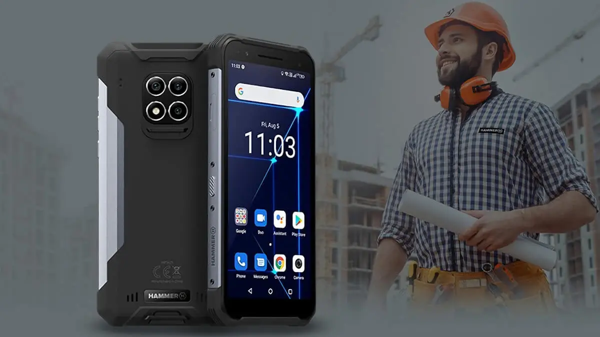 Hammer Construction z laserowym dalmierzem. Smartfon dla prawdziwego majsterkowicza