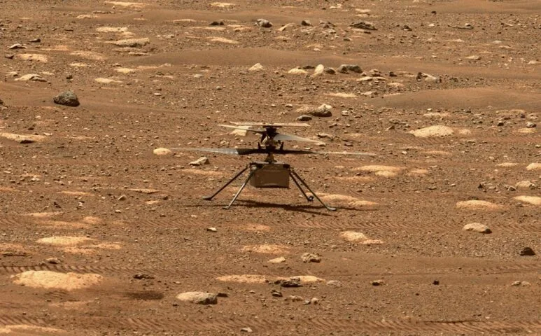 Helikopter NASA polata na Marsie jeszcze dłużej