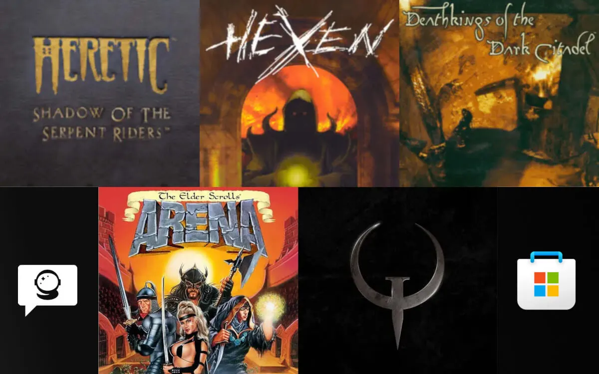 Klasyczne hity Heretic, HeXen, Quake, Elder Scrolls za darmo dzięki Microsoftowi