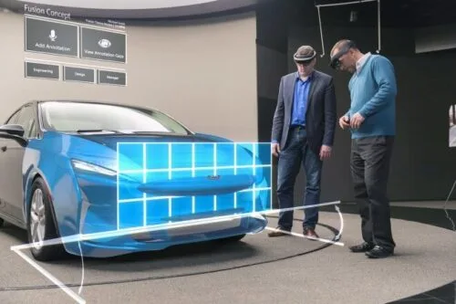 Ford wykorzystuje HoloLens podczas projektowania samochodów