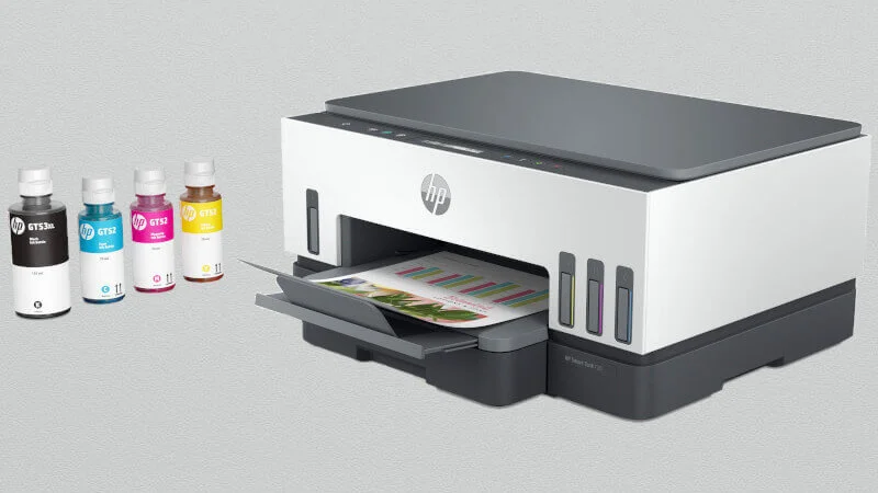 Tanie w eksploatacji inteligentne drukarki HP Smart Tank 700 z dolewaniem atramentu