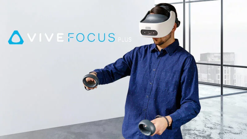 VR HTC z nowymi funkcjami gogli Vive Focus Plus. Coś dla odbiorców biznesowych