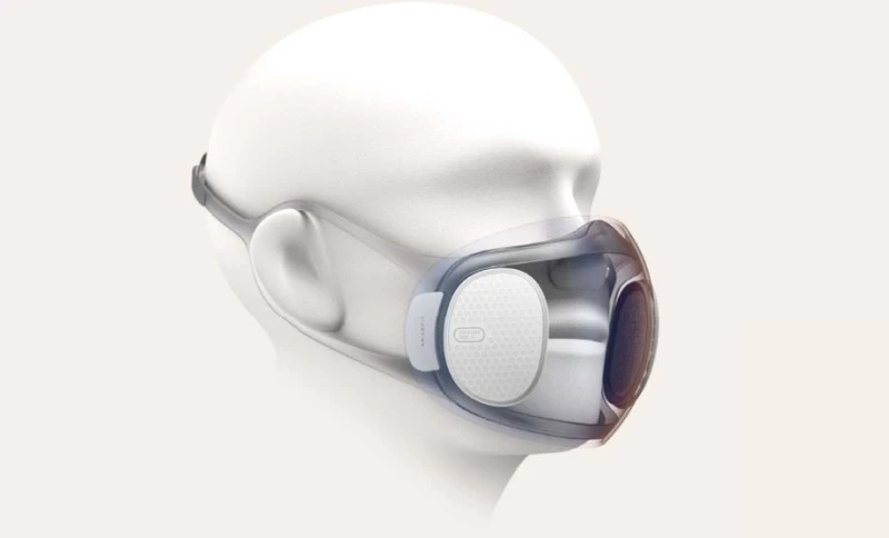 Amazfit pracuje nad samoczyszczącą maseczką, w której odblokujesz smartfon