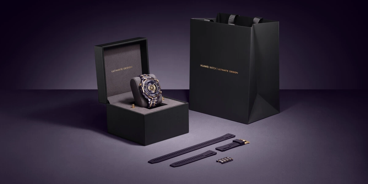 huawei watch ultimate design royal gold zestaw