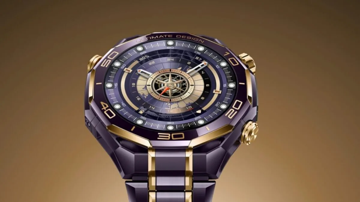 Złoto 18K i komunikacja sonarem. Huawei Watch Ultimate ocieka luksusem