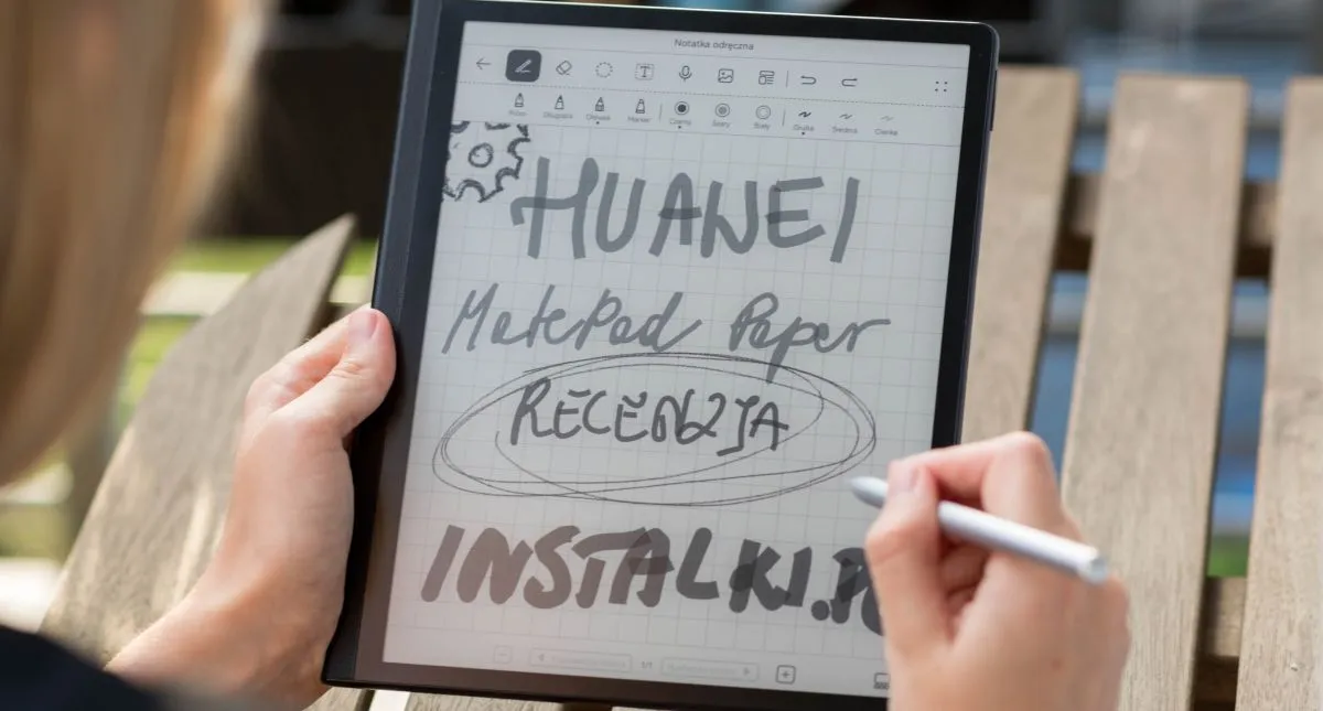 Huawei MatePad Paper – recenzja tabletu z ekranem E Ink