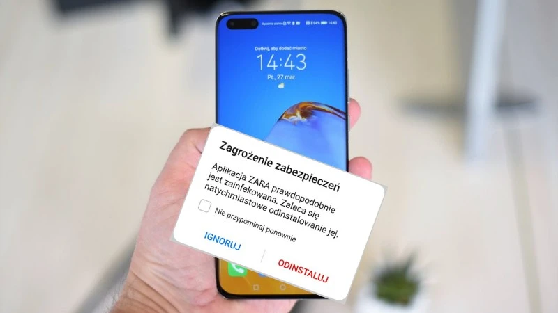 Zagrożenie zabezpieczeń na telefonie Huawei. Co się dzieje? (aktualizacja)
