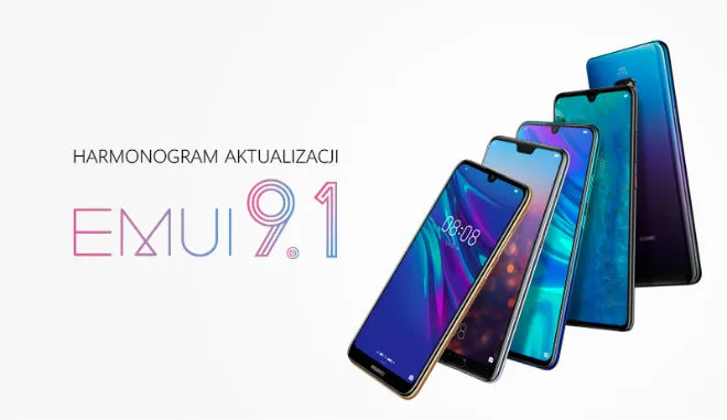 EMUI 9.1 w Polsce: wiemy, kiedy smartfony Huawei dostaną aktualizację