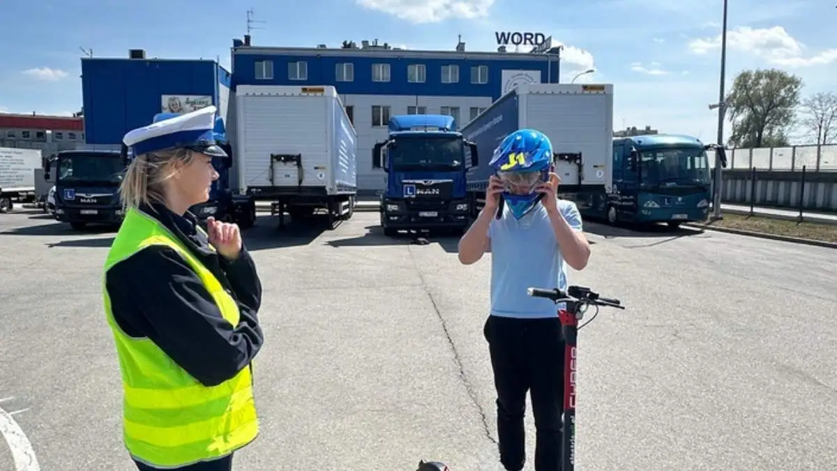 Pierwszy taki egzamin w Polsce. Chodzi o hulajnogę elektryczną