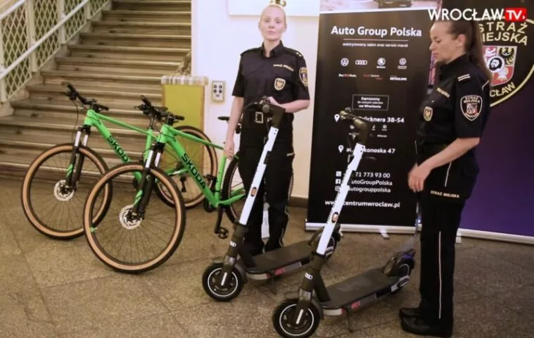Straż Miejska w pierwszym polskim mieście skorzysta z hulajnóg elektrycznych