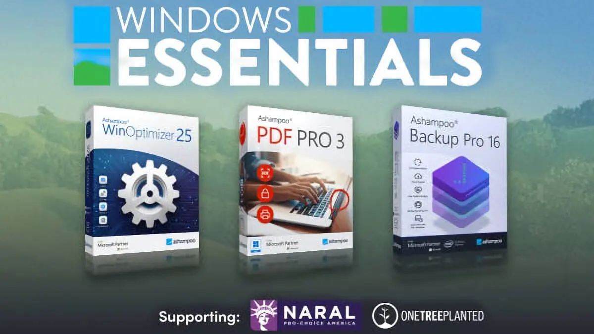 Humble Windows Essentials Bundle z programami Ashampoo wartymi 360 dolarów