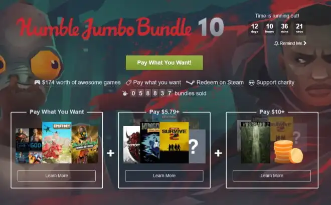 Humble Jumbo Bundle 10 – kolejna świetna paczka gier za grosze