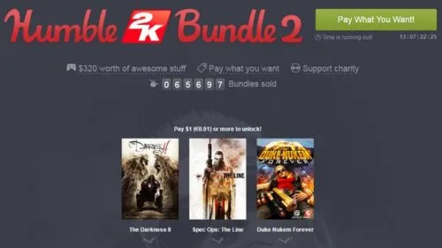 Gry 2K Games w najnowszej ofercie Humble Bundle. Jest moc!
